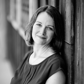 A headshot of Professor Erin Cline.